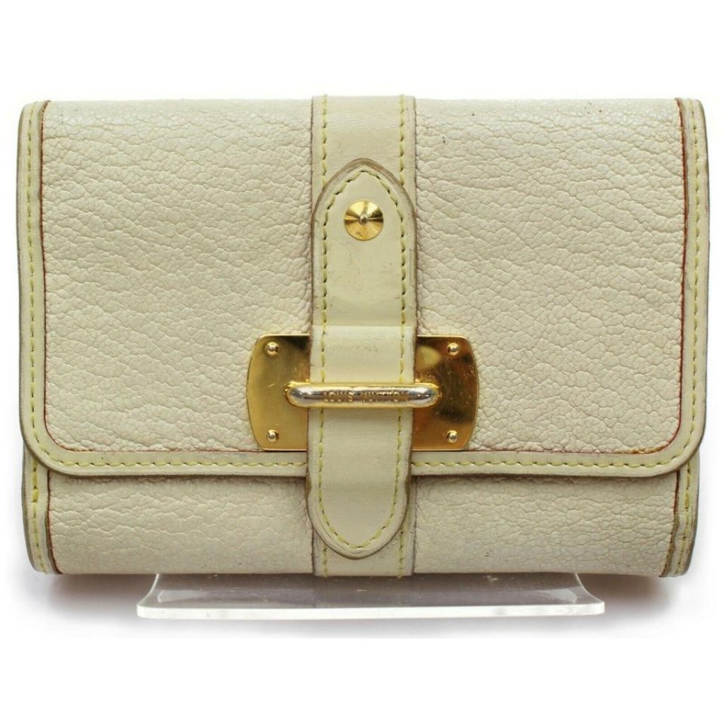 Louis Vuitton Ivory Suhali Leather Le Somptueux